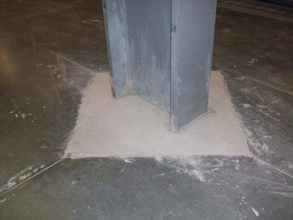 Concrete mezzanine floor